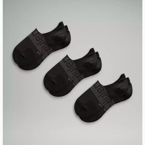 lululemon athletica Power Stride Socks NWT, L,Heel Grip, Black